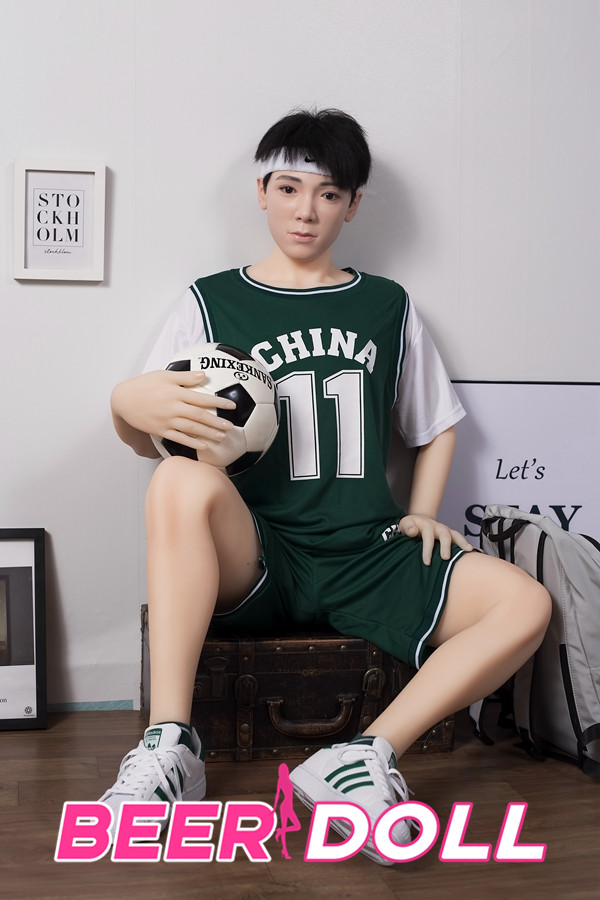 mannliche Silikonkopf Doll