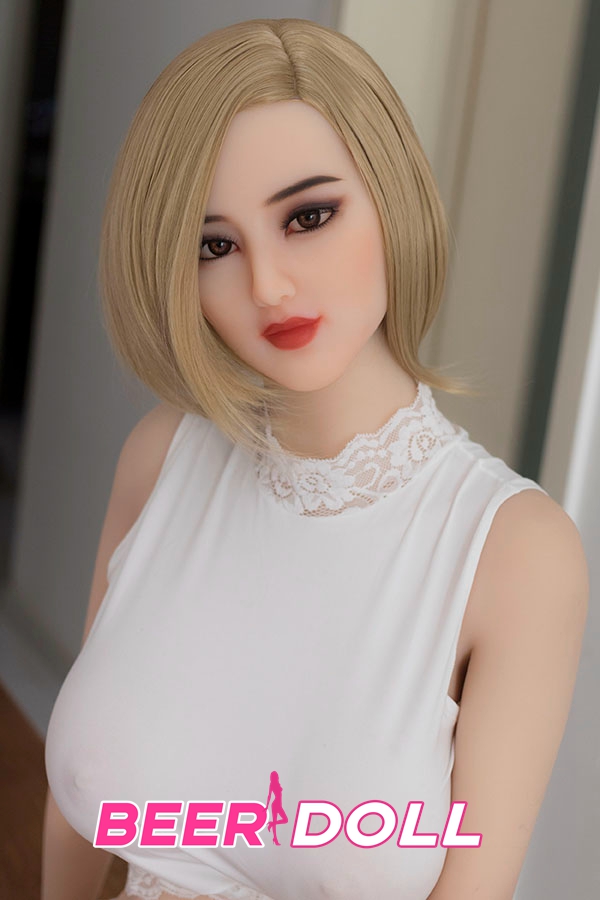short blonde hair real doll